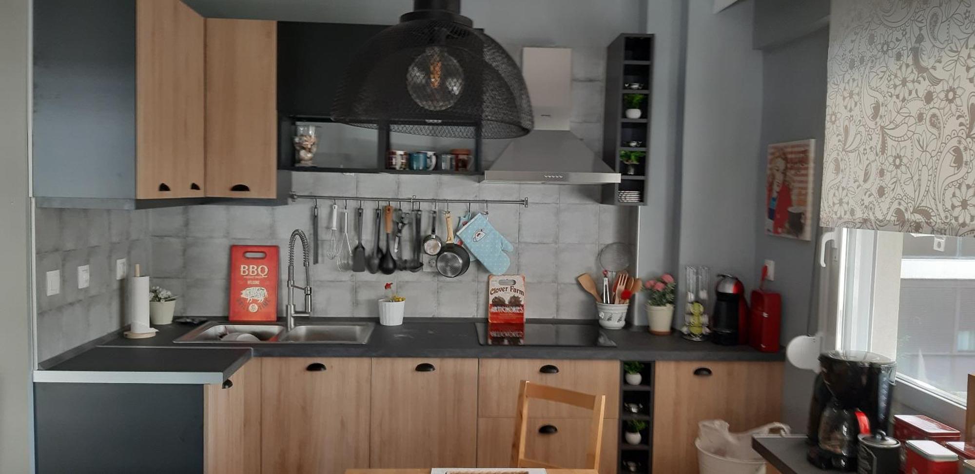 Peraía Cosy Home Boutique Apartment מראה חיצוני תמונה